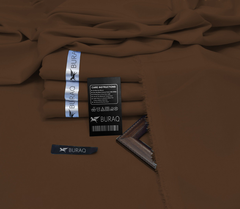 Premium Men's Wash n' Wear Unstitched - Brown