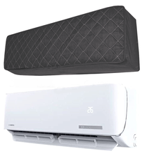 Quilted AC Cover - (Inner Unit Set) - Grey