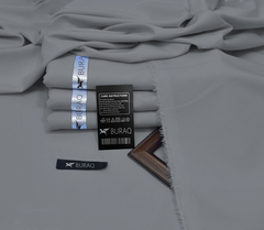 Premium Men's Wash n' Wear Unstitched - Silver Grey