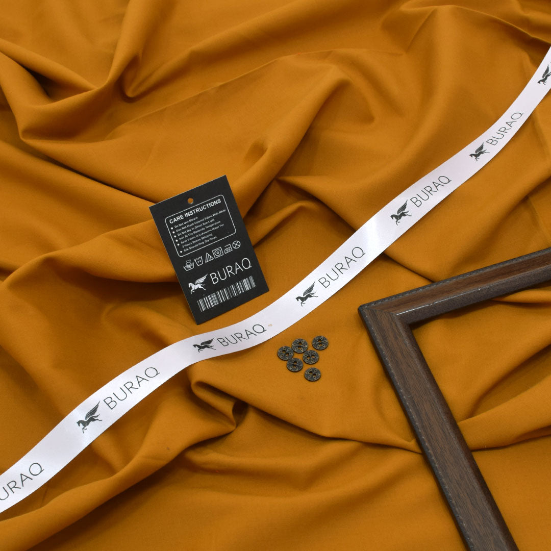 Buraq Men's Wash n' Wear Unstitched - Gold