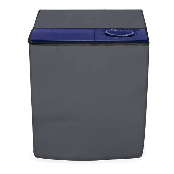 Twin Tub Waterproof Washing Machine Cover (Grey Color - All Sizes Available) Secondary image
